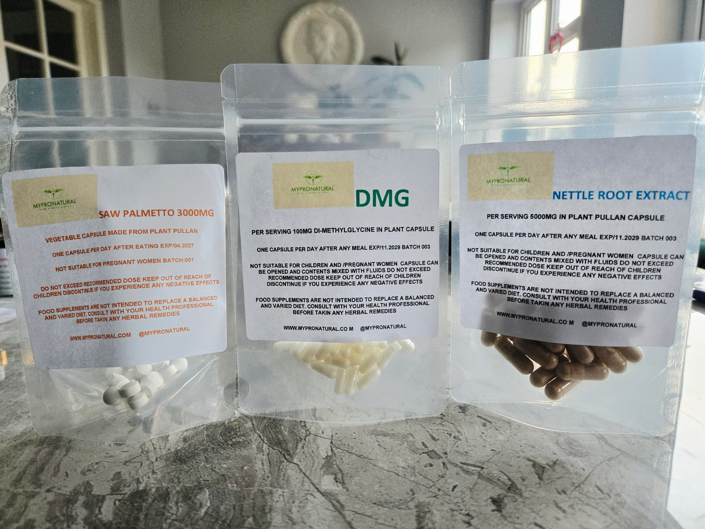 Prostrate Friend Kit, Saw Palmetto, Di-methylglycine and Nettle Root Extract