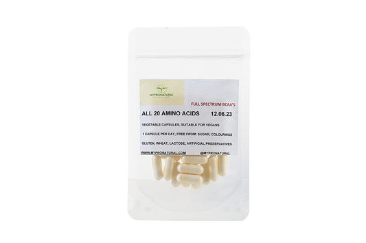 Amino Acids Branch Chain (BCAA) Capsules