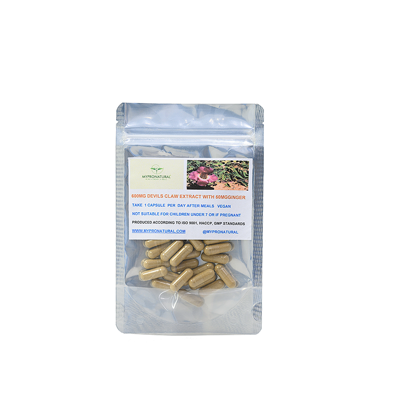 Devil's Claw Extract with Ginger Capsules