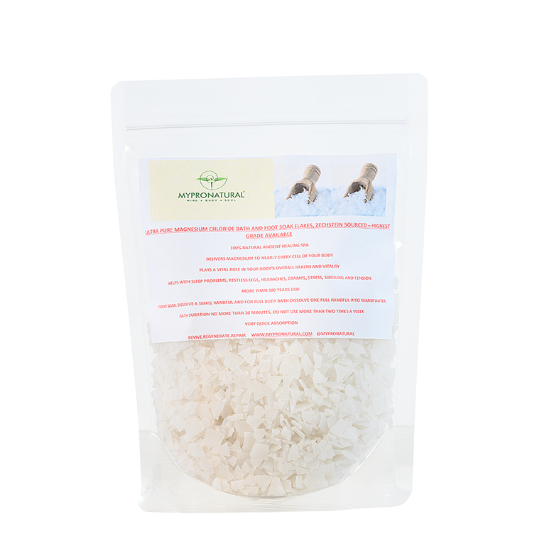 Magnesium Crystal Zechstein Bath/Foot Soak Flakes 450g