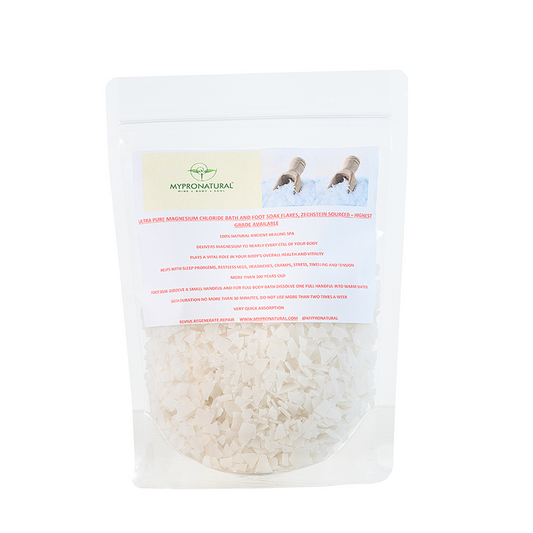 Magnesium Crystal Zechstein Bath/Foot Soak Flakes 450g